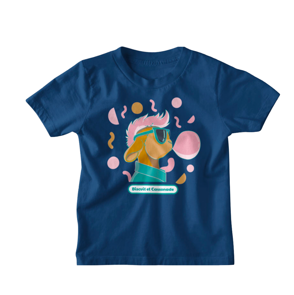 T-shirt Cool Casso pour enfant - Bleu marine