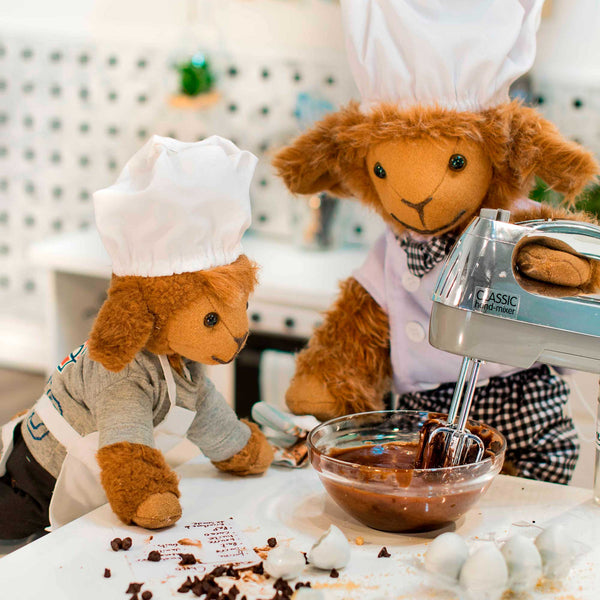 Biscuit et Cassonade<br>aiment la cuisine