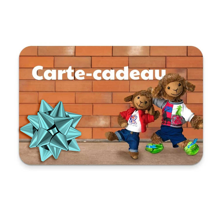Carte-cadeau Biscuit et Cassonade 20,00$