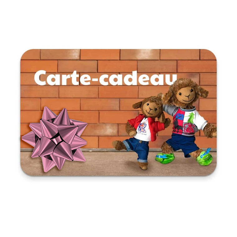Carte-cadeau Biscuit et Cassonade 50,00$