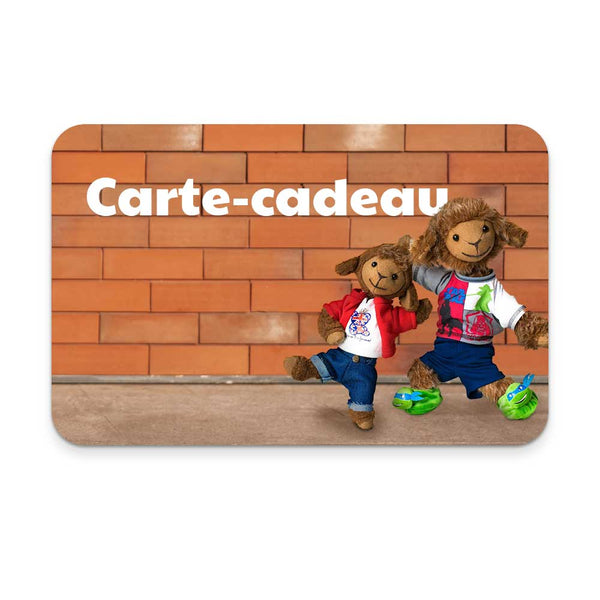 Carte-cadeau Biscuit et Cassonade 50,00$